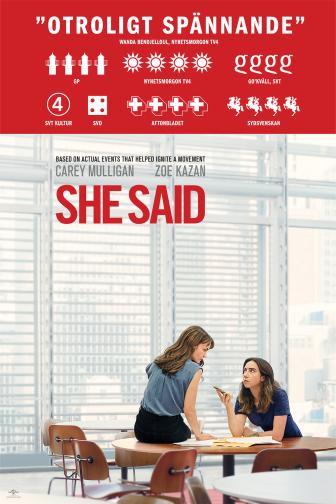 She said
